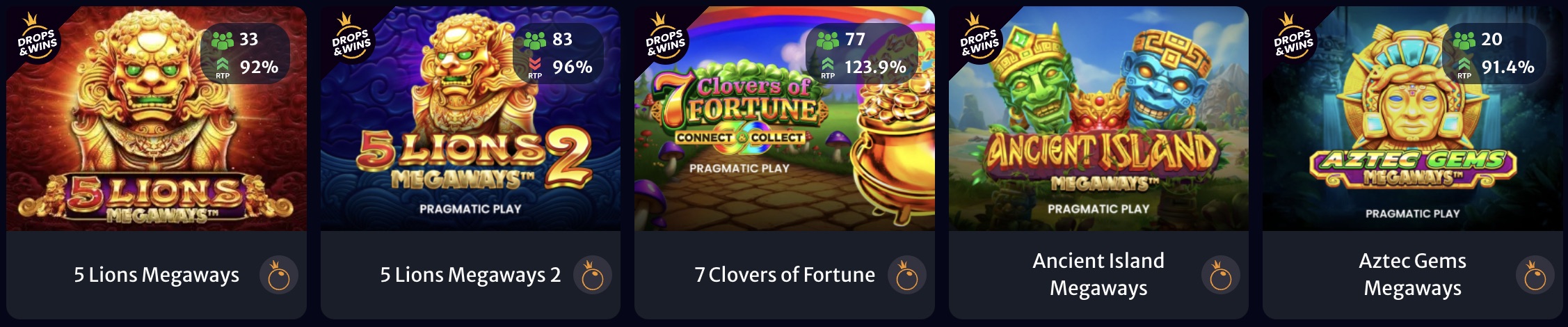 HellSpin Casino Slots Games